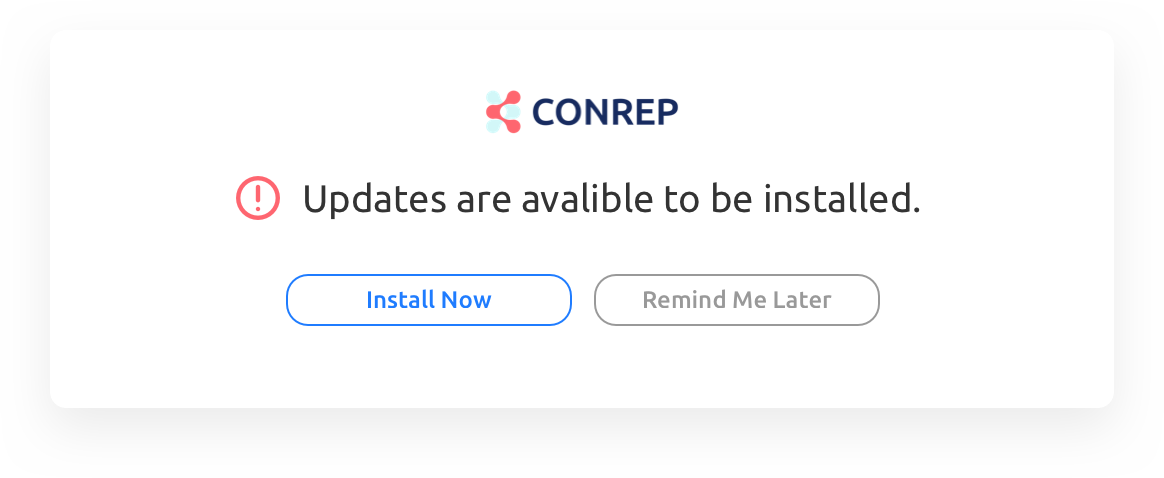 CONREP Updates