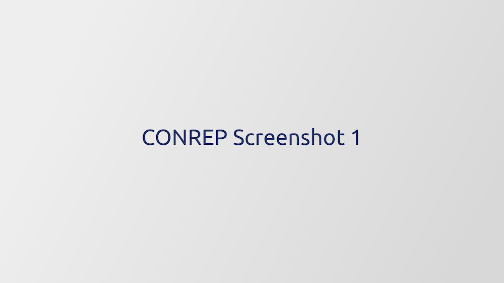 CONREP Screenshot